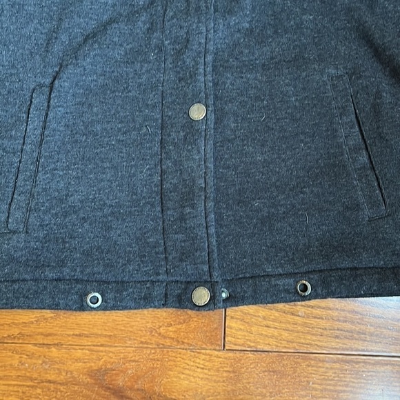 Roxy | Mystic Fall Fleece Lined Lightweight Jacket | Medium, Hood, Snaps, Zipper - Picture 12 of 12